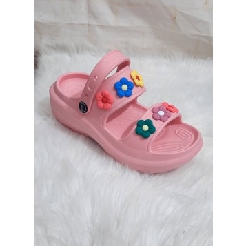 DÉP CROSS , DÉP 2 QUAI ĐỘN ĐẾ CAO 5CM TẶNG KÈM NHIỀU STICKER BẤT KỲ ( ĐẶT TĂNG LÊN 2 SIZE)