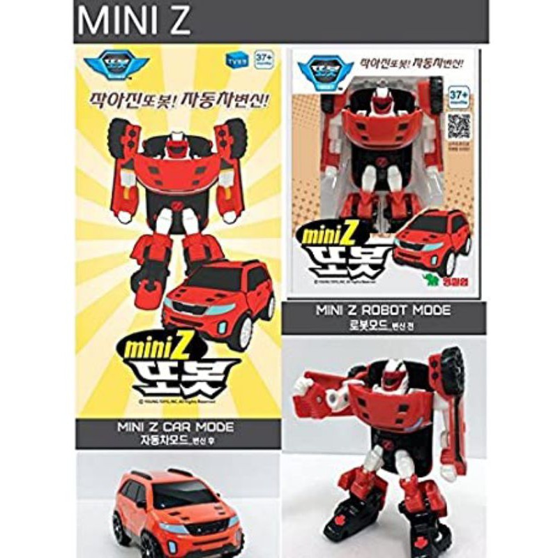 Mô Hình Xe Hơi Đồ Chơi Tobot Mini Z Độc Đáo