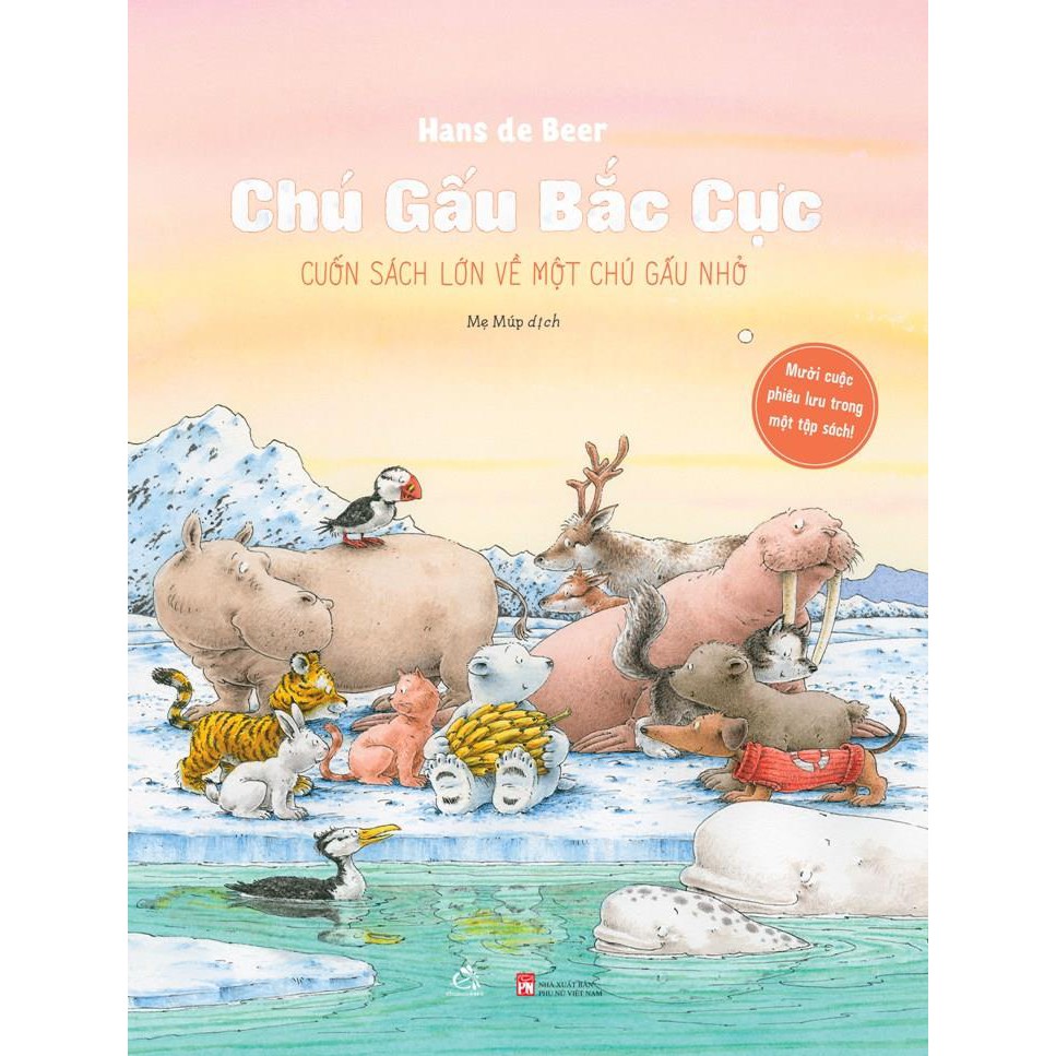 Sách - Chú Gấu Bắc cực- cuốn sách lớn về một chú gấu nhỏ