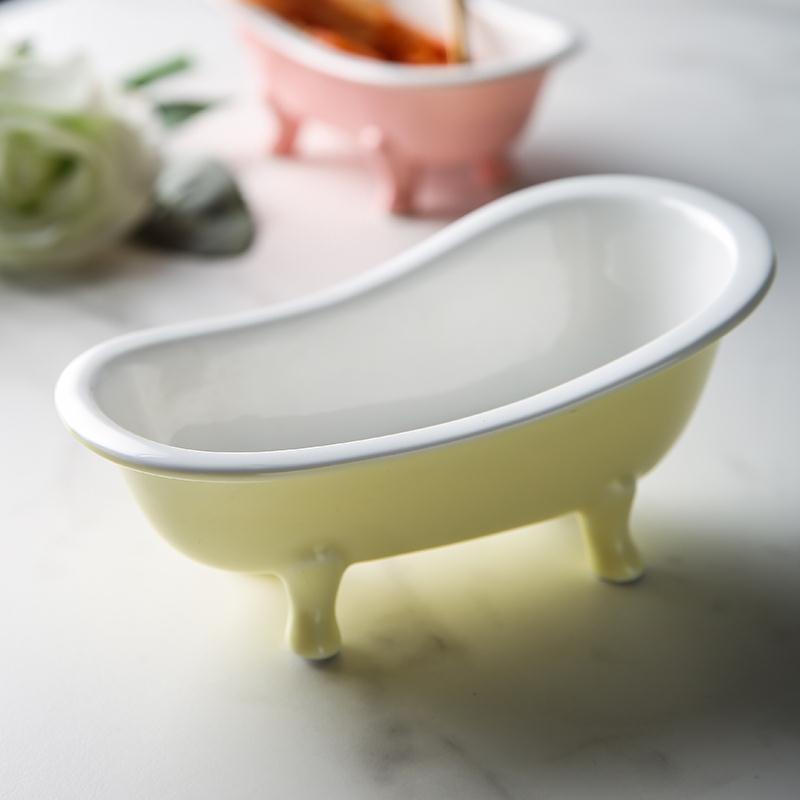 Bát Ăn Kem / Tráng Miệng Bằng Gốm Sứ Kiểu Dáng Dễ Thương Xinh Xắn