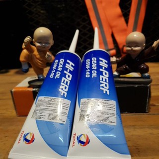 [DauNhot-PhuGia]Nhớt hộp số Total  85W140, Nhớt hộp số xe tay ga HI-PERF Gear Oil tuýp 120ml
