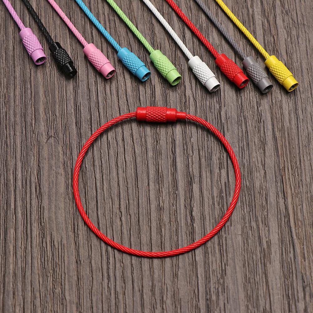 Bộ 10 Móc Khóa 1.5 * 150mm Trang Trí Đa Ứng Dụng