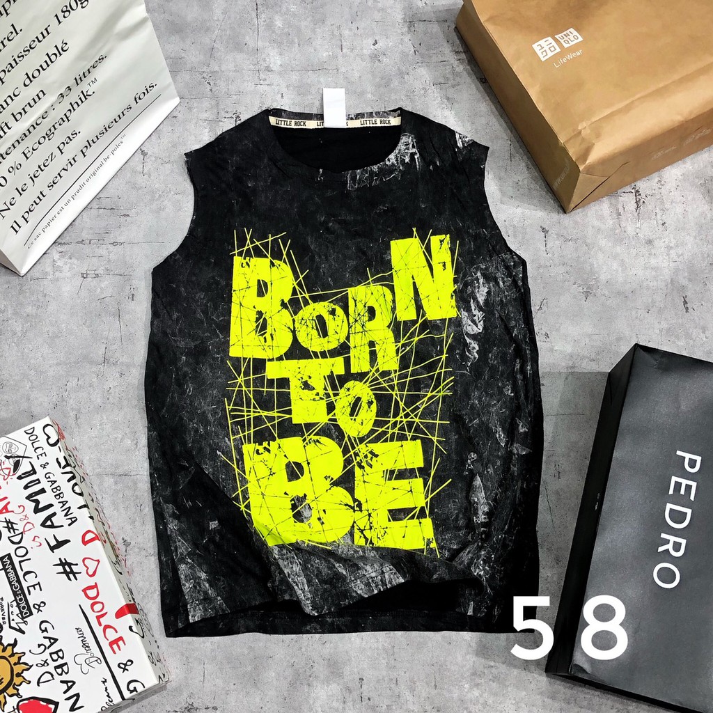 Áo ba lỗ gym tanktop sát nách bigsize thể thao form rộng unisex cotton đầu lâu nam SNTL 51 75 (Nmg)