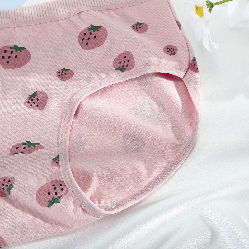 Quần Lót Cotton LEVAO Không Đường May Mềm Mại Cho Nữ