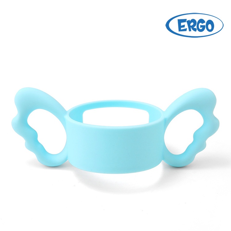 Tay cầm bình sữa cổ rộng phù hợp Avent, Hegen, Moyuum bằng silicone