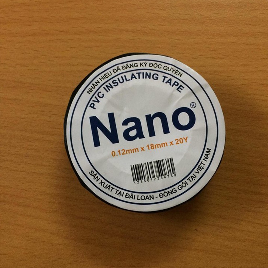 [ HOT ] Băng Dính Điện Nano Bản 1.8cm/Cuộn 9-18m