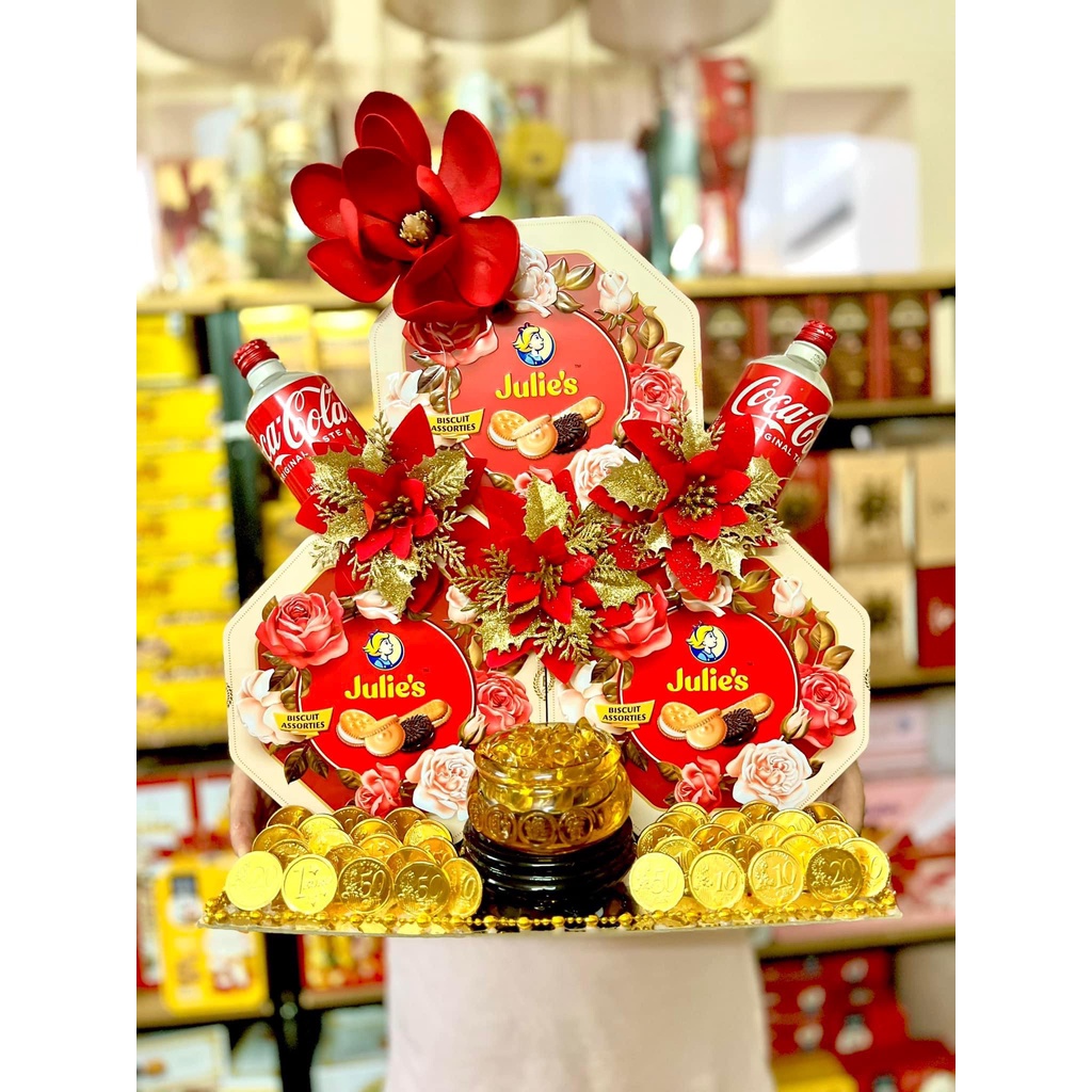 THÁP BÁNH KẸO - GIỎ QUÀ - PHỤ KIỆN QUÀ TẶNG