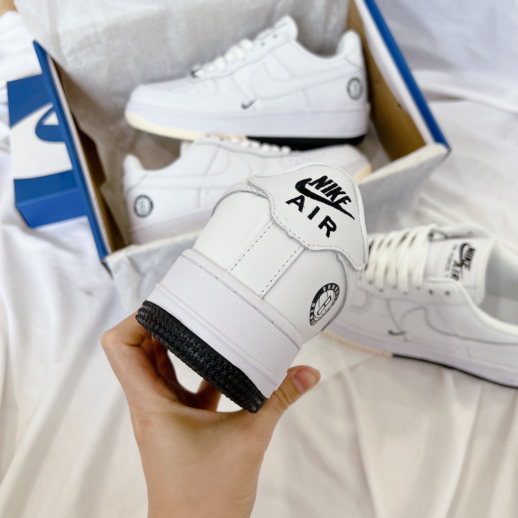 Giày Thể Thao Nam Nữ Ngô Thắng Forc Trắng Logo