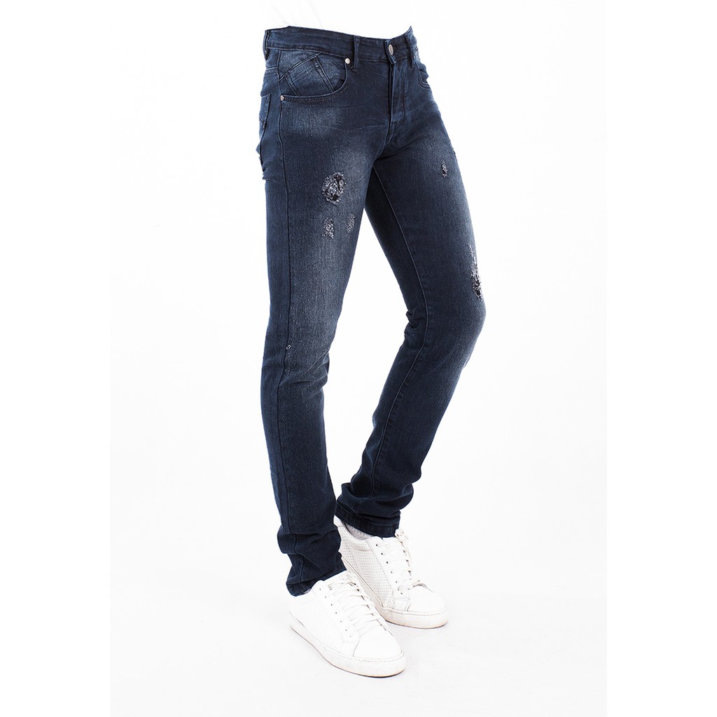 Quần Jeans Nam Skinny A91 JEANS 200 (Xanh đen)