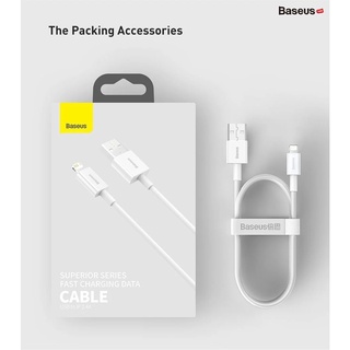 cáp sạc nhanh baseus horizontal iphone ipad 2.4a 1m 2m