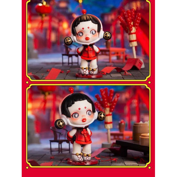 Mô Hình Nhân Vật POPMART POPMART Tiger Leap Phong Cách Trung Hoa Trang Trí Năm Mới