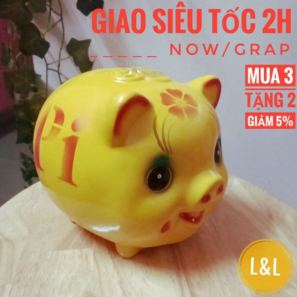 Heo đất Lợn Pi tiết kiệm dễ thương