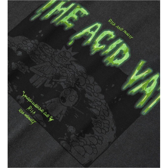 Áo thun tay lỡ The Acid  , áo phông cotton nam nữ unisex , Cocmer_vn