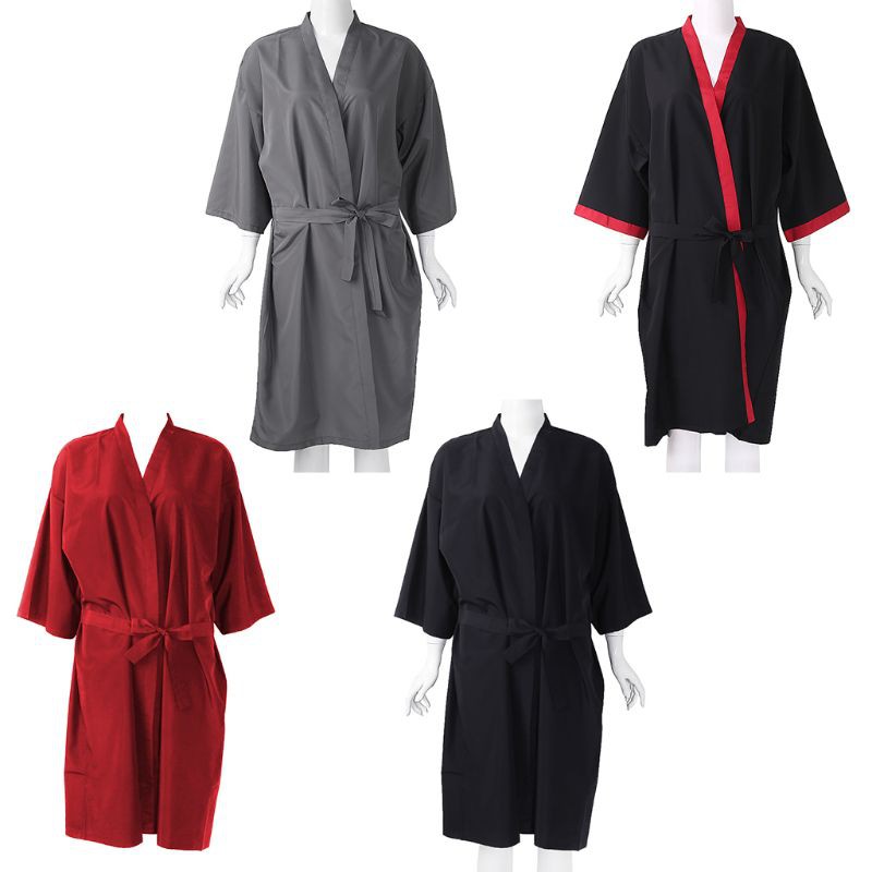 Áo choàng kiểu kimono dùng trong salon làm khô tóc