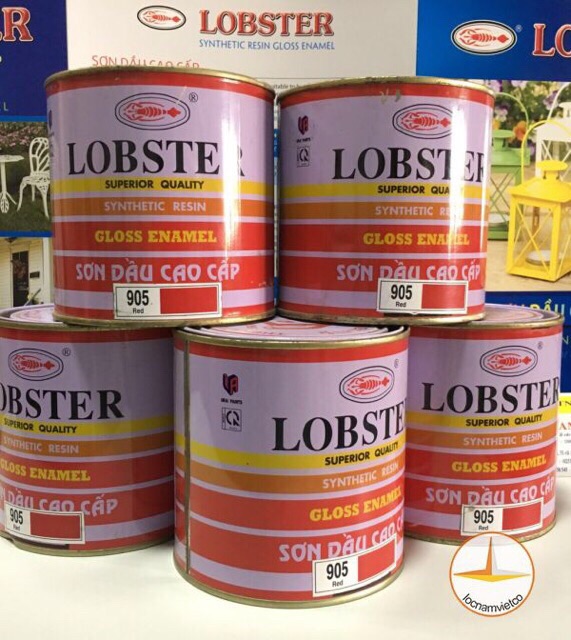 Sơn dầu Lobster dùng cho gỗ, kim loại 800ml (URAI)