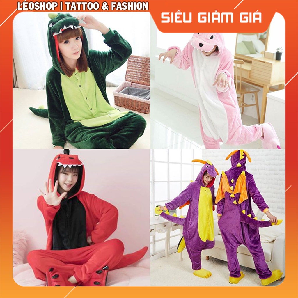 Bộ Đồ Thú Khủng Long Xanh ❤️ FREESHIP ❤