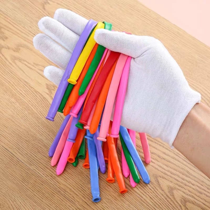 Bóng Dài Đủ Màu Tạo Hình Nghệ Thuật Bông Hoa, Hình Thú, Phối Set Trang Trí Sinh Nhật