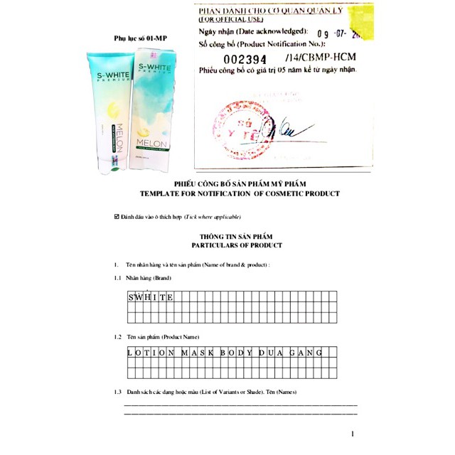 Ủ trắng body dưa gang swhite | BigBuy360 - bigbuy360.vn