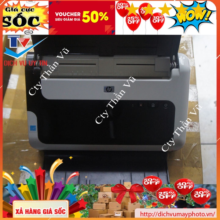 Máy scan cũ HP 3000 máy scan 2 mặt tự động bền đẹp tốc độ cao có bao test và bảo hành