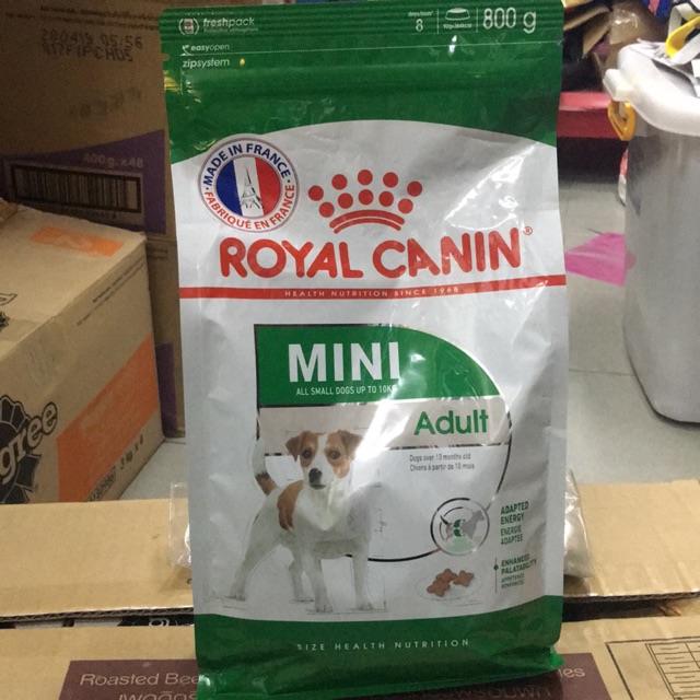 thức ăn chó lớn mini adult 800gr