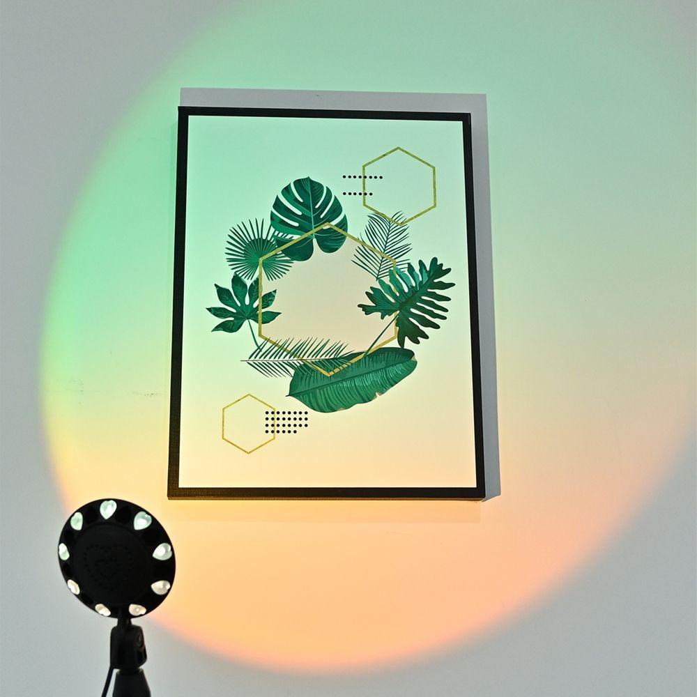 Đèn LED Chiếu Phông Nền Livestream Để Bàn Trang Trí Nhà Cửa