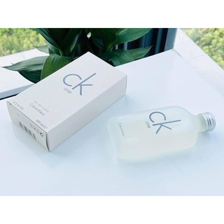Nước hoa nam nữ👄C_K 0ne tươi mát như băng UNISEX 100ml