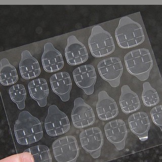 SET 50 Miếng Dán Móng 24 Sticker Dán Móng Tay Bằng silicon