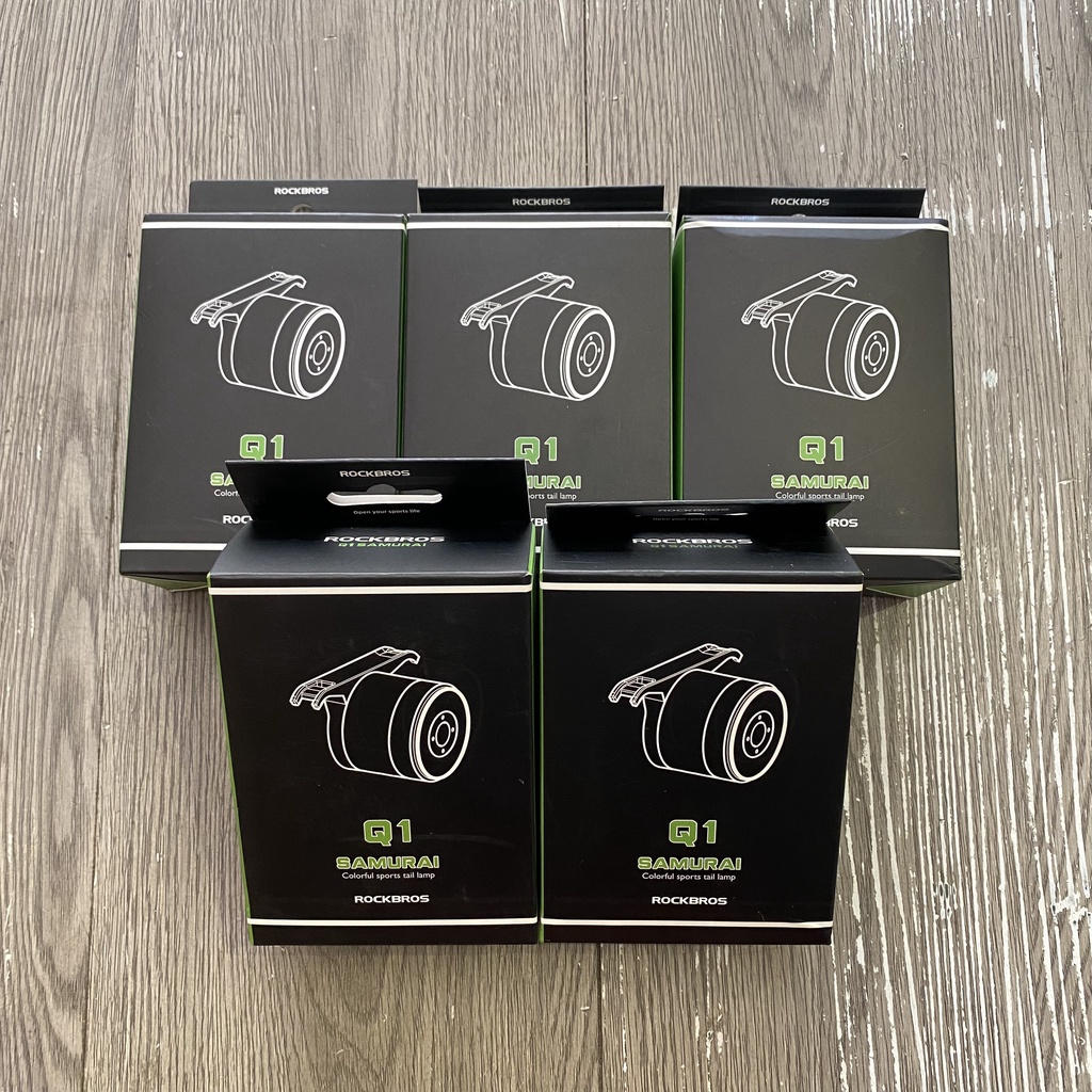 Đèn Hậu Tròn Rockbros Q1 Samurai