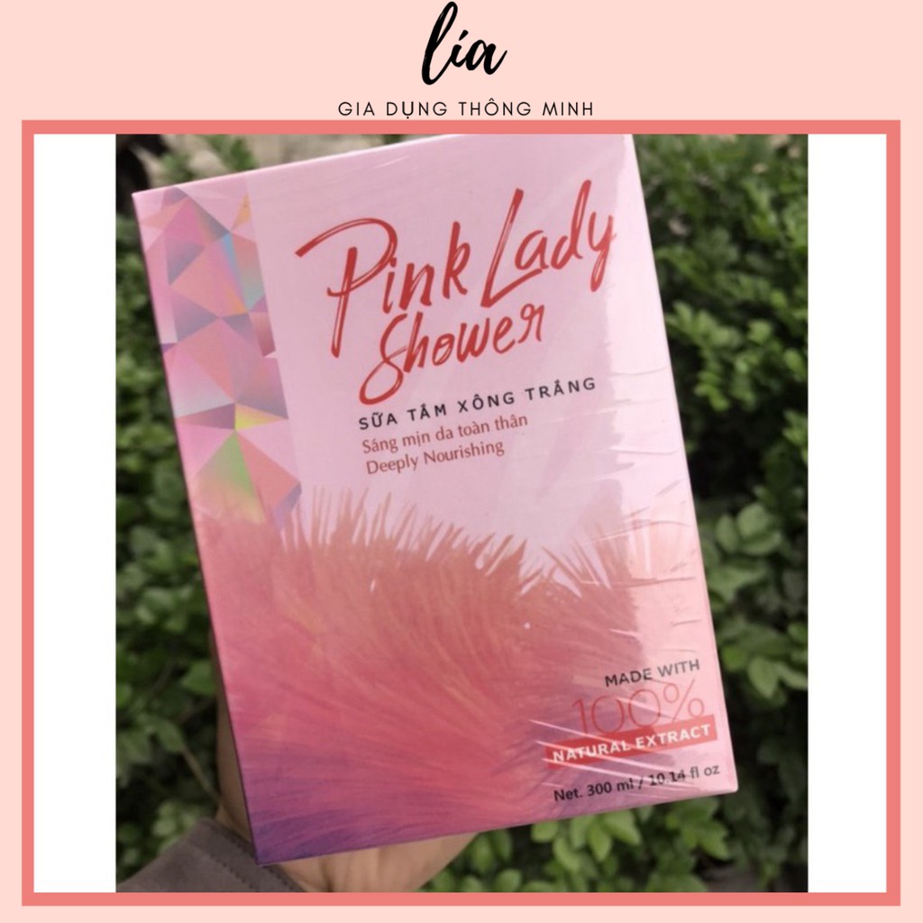 SỮA TẮM pink lady shower- SỮA TẮM XÔNG TRẮNG- SÁNG MỊN TOÀN THÂN