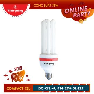 Đèn Compact 4U Điện Quang 35W