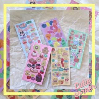 Sticker Gấu Chubby Bear Picnic