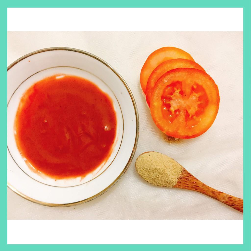 Bột cà chua Handmade nguyên chất Túi 100g  - Dưỡng trắng, cung cấp vitamin, làm nước giải khát, nguyên liệu nấu ăn