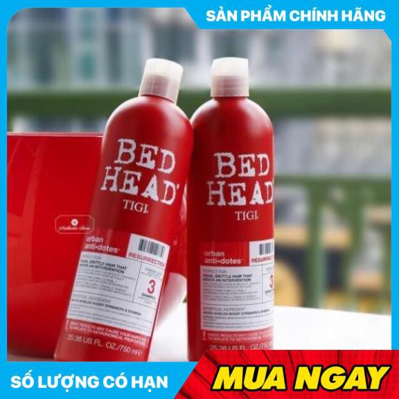 Combo dầu gội xã Tigi đỏ