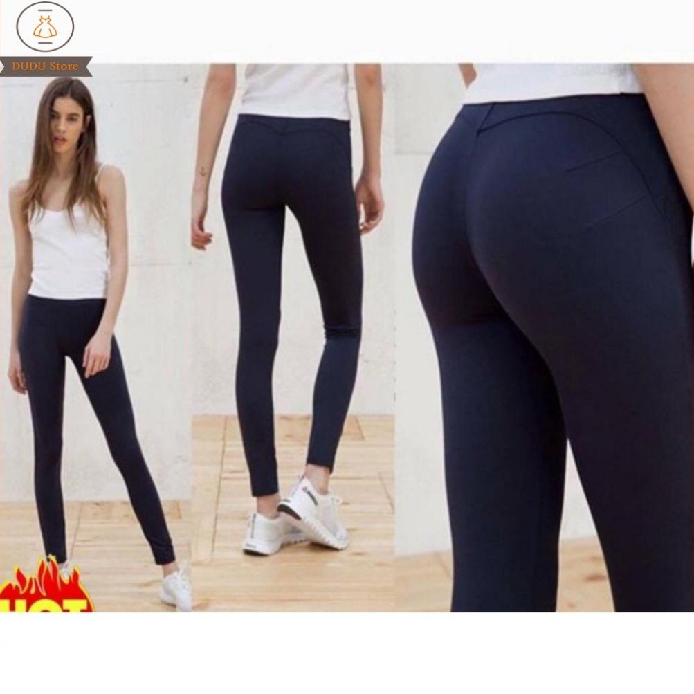 Quần Legging Nâng Mông Chất Umi Sịn Mặc Tôn Dáng Giặt Máy Thoải Mái Không Phai Không Xù | BigBuy360 - bigbuy360.vn
