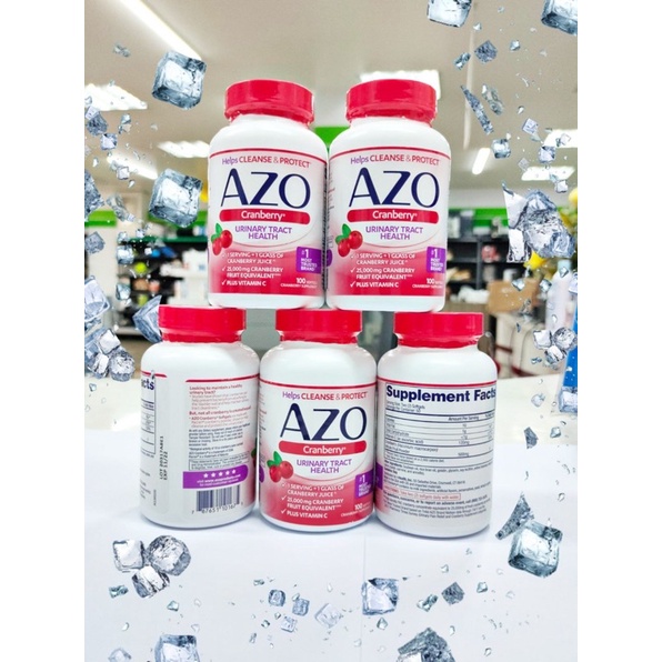 Azo Cranberry hỗ trợ bàng quang và tiết niệu,100v