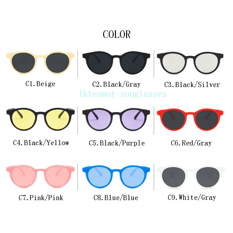 Kính mát chống tia UV400 kiểu dáng thời trang 2019 cho bé