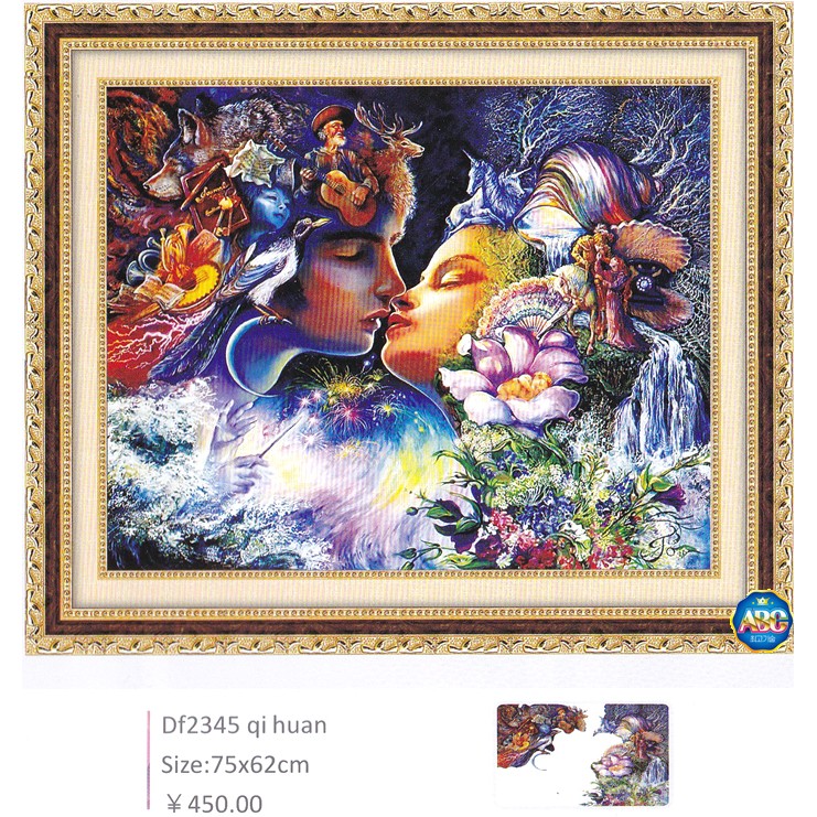 tranh đính đá mẫu người DF2345