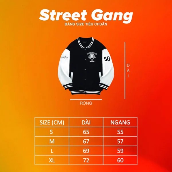 Áo khoác Bomber Basic - Street Gang