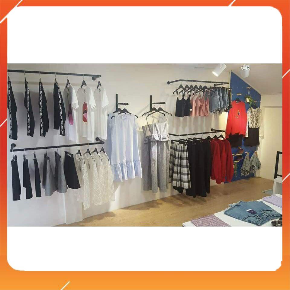 GIÁ TREO QUẦN ÁO BẮN TƯỜNG CHỮ U-GIÁ BẮN TƯỜNG- KHUNG TREO GẮN TƯỜNG - GIÁ TREO QUẦN ÁO SHOP THỜI TRANG- MÓC TREO