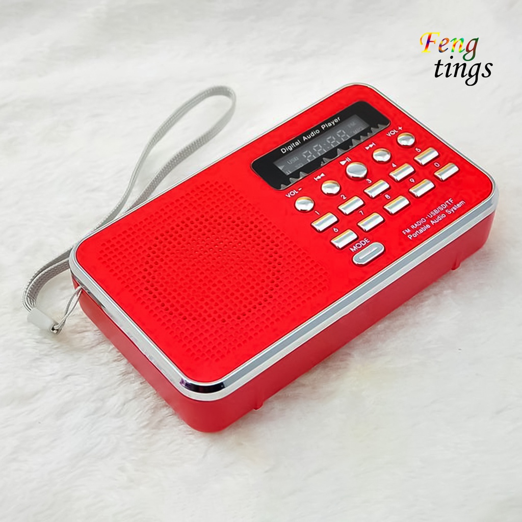 Radio L-938 Kỹ Thuật Số Mini 1.5 Inch 3w Fm Chuyên Dụng