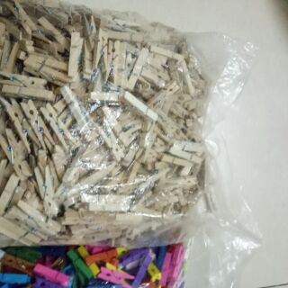 1 bịch 1000 kẹp gỗ