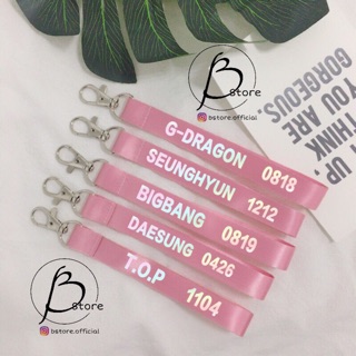 Nametag, strap Bigbang hologram phản quang