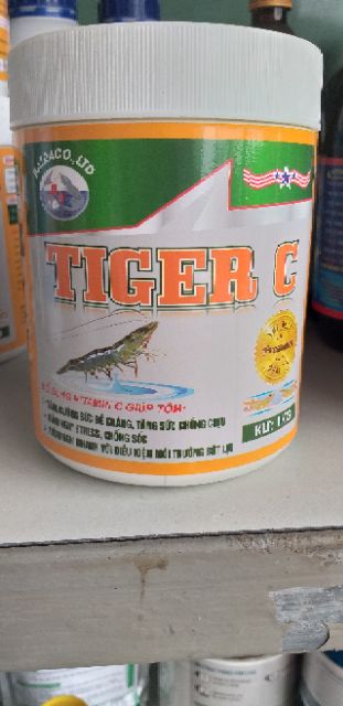 Vitamin C trộn cho cá tôm- Tiger C- C trộn thức ăn cho cá tôm, chống sốc