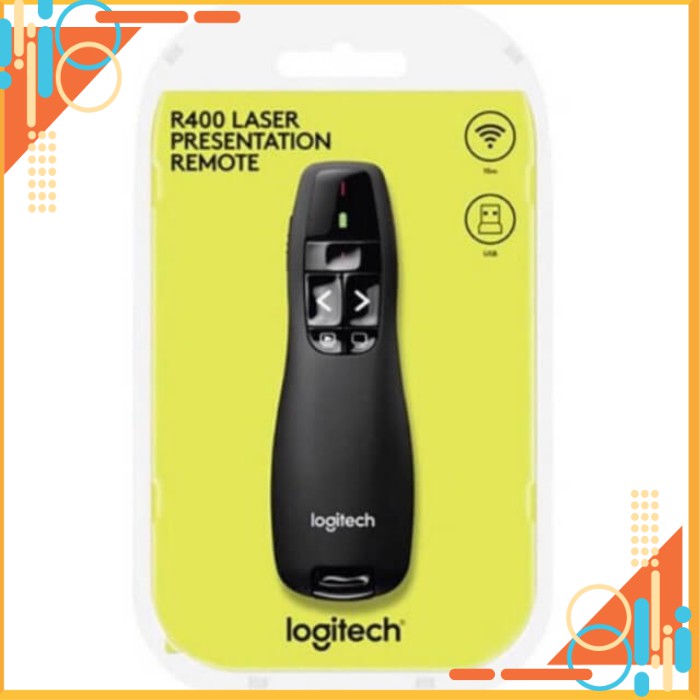 Bút Trình Chiếu Logitech R400 - Pk Máy Tính