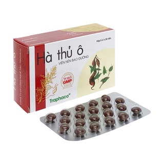 Viên uống Hà Thủ Ô Traphaco hộp 100 viên