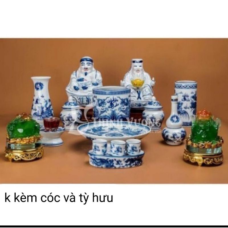 Bộ đồ thờ thần tài thổ địa