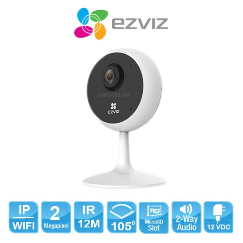 Camera Wifi IP Hồng Ngoại 2.0 Megapixel Ezviz C1C 1080P - Hàng Chính Hãng