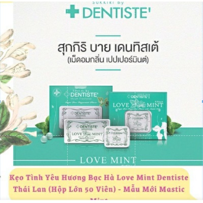 (Giao Hỏa Tốc_ Che Tên) Kẹo Bạc Hà Love Mint Thái Lan, Kẹo Tình Yêu Phòng The Chính Hãng