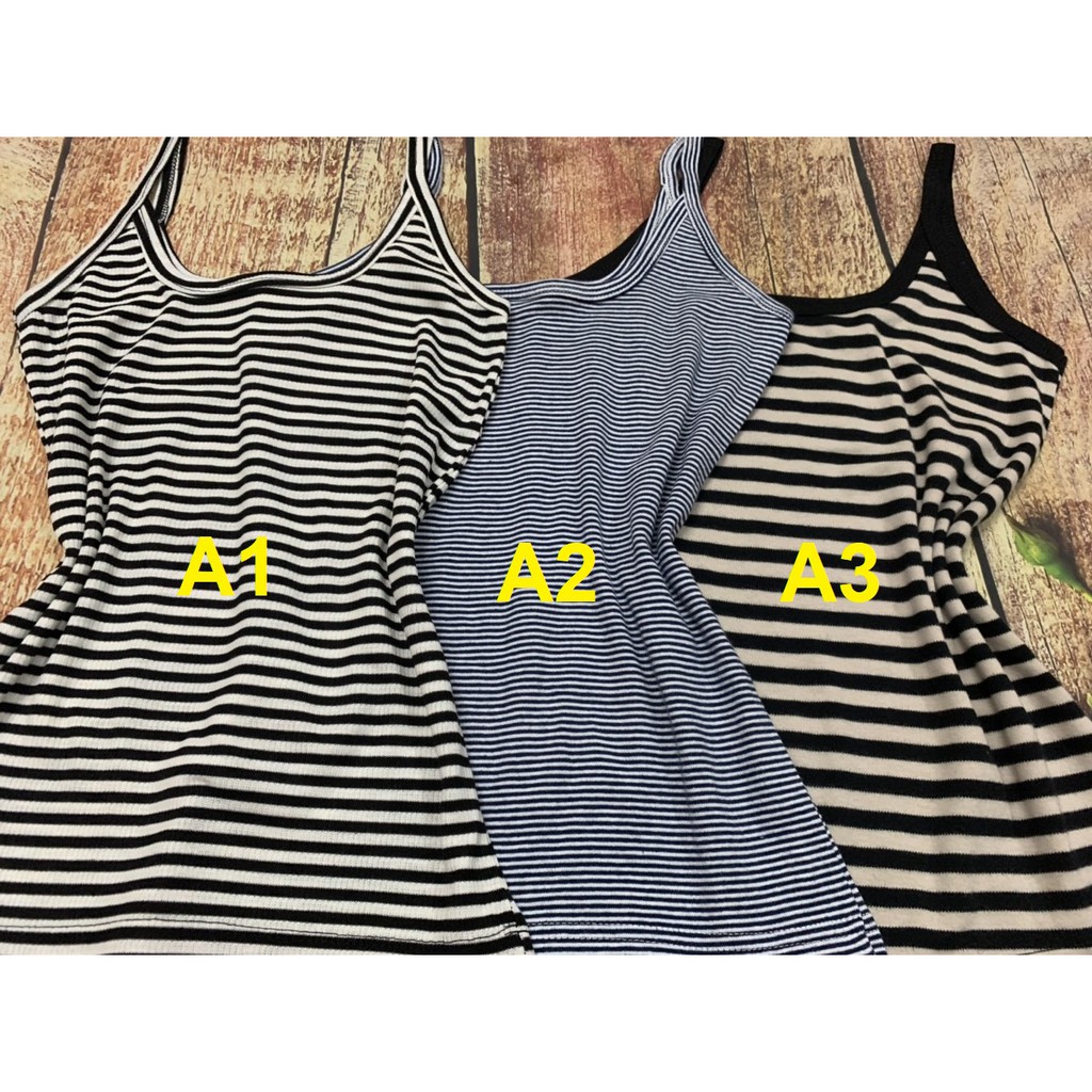 Áo Thun 2 dây sọc sexy cho nữ nhiều màu(ảnh thật) | BigBuy360 - bigbuy360.vn