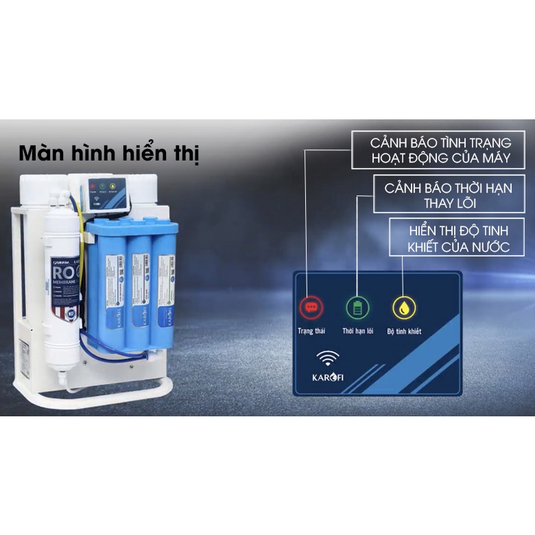 Máy lọc nước để gàm Karofi U95